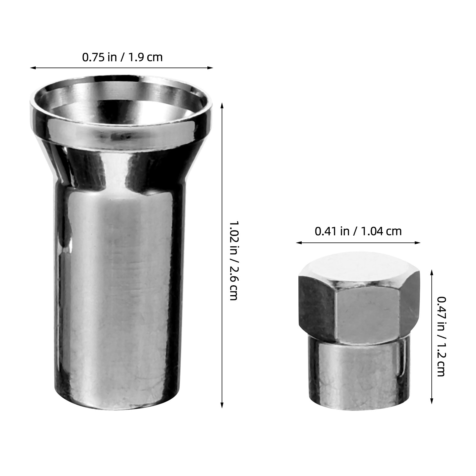 5 Set Tutup Pentil Ban, Bahan  - Motorcycle Valve Cover ulasan dan harga